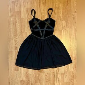 Killstar XS Draconian Goth Mini-Dress
